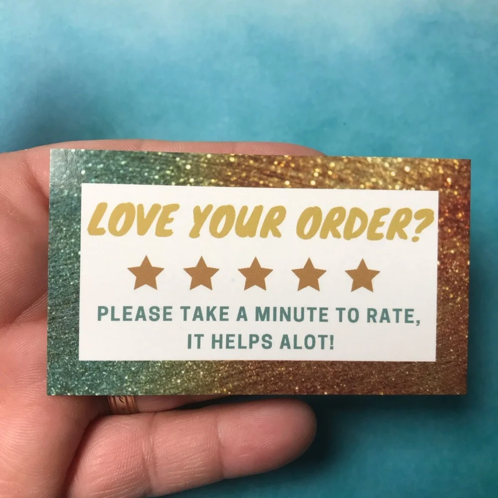 4x$20 // 30 mixed thank you cards size 3.5”x2.